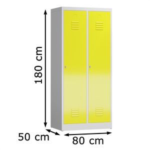 Produktbild für Spind ClassiX X-515126, gelb