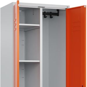 Produktbild für Mehrzweckschrank CP-Möbel Classic Plus, abschließbar, orange