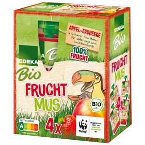 Fruchtpüree Edeka Fruchtmus Quetschie, 100% Frucht, BIO