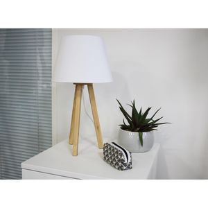 Produktbild für Tischlampe Unilux Katy, weiß mit LED