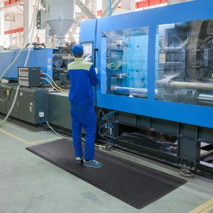 Produktbild für Anti-Ermüdungsmatte etm schwarz