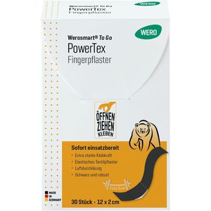 Produktbild für Pflaster Wero PowerTex To Go Finger, 30 Strips