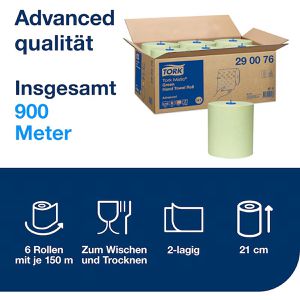 Produktbild für Handtuchrollen Tork Matic Advanced 290076, H1