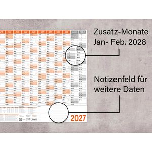 Produktbild für Plakatkalender RNK 2917/27, Jahr 2027