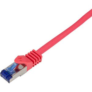 Netzwerkkabel LogiLink Ultraflex, C6A064S, rot