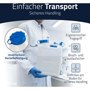 Produktbild für Wasserkanister Hünersdorff 818110, Weithalskanister
