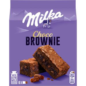 Kuchen Milka Choco, mit Schokoladenstückchen