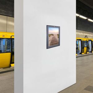 Produktbild für Klapprahmen Sprintis Security schwarz DIN A4