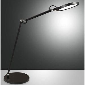 Produktbild für Schreibtischlampe Fabas-Luce Regina, schwarz, LED, dimmbar