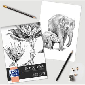 Produktbild für Skizzenblock Oxford 400166109 Sketching, A4