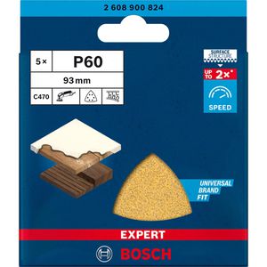 Produktbild für Schleifpapier Bosch Expert C470, Körnung 60