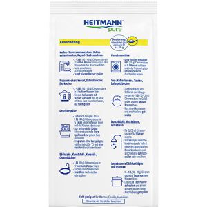 Produktbild für Zitronensäure Heitmann pure 10362020000, Pulver