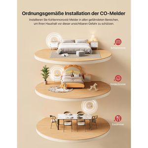 Produktbild für CO-Melder X-Sense XC0C-SR, mit Batterie