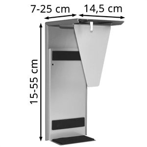 Produktbild für PC-Halterung Actiforce CPH02-30, silber