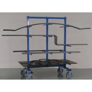 Produktbild für Tragarmwagen Fetra 4625-1AS, PVC &amp; Abrollsicherung