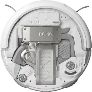 Produktbild für Saugroboter DJI Romo A, Roboter transparent, Station weiß