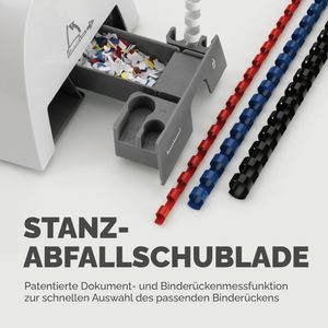 Produktbild für Bindegerät Fellowes Starlet 2+ 120, A4, manuell