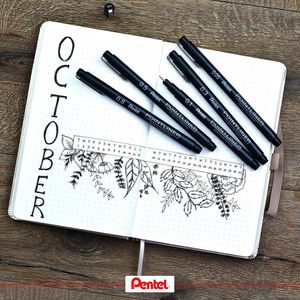 Produktbild für Fineliner Pentel Pointliner, S20P-5A
