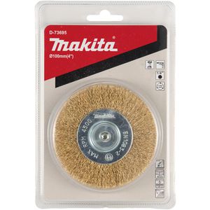 Produktbild für Drahtbürste Makita D-73695, Scheibenbürste Ø100mm