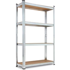 Schwerlastregal Monzana 106182, 4 Holzböden