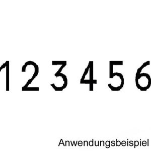 Produktbild für Paginierstempel Reiner B2, fortlaufende Ziffern