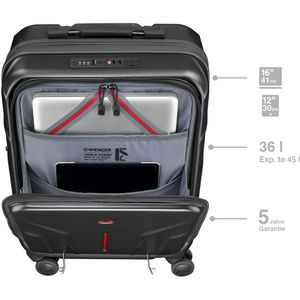 Produktbild für Koffer Wenger Amplix Carry-On, erweiterbar, schwarz