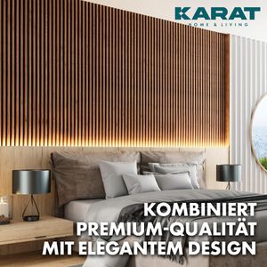 Produktbild für Akustikpaneel Karat Walnuss