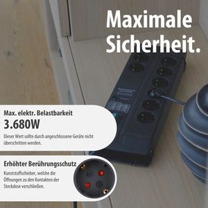 Produktbild für Steckdosenleiste Brennenstuhl Premium Line, 3m