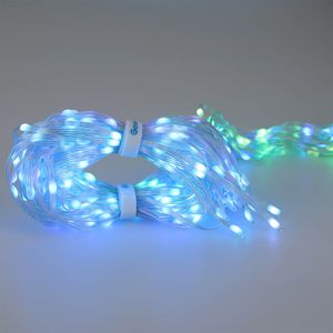 Produktbild für LED-Streifen Govee Curtain Light, dimmbar, weiß + RGB