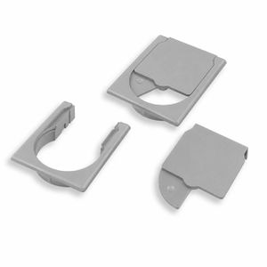 Produktbild für Kabeldurchlass Oskar-Lehmann KDE, 88,5 mm, rund