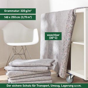 Produktbild für Umzugsdecken BB-Verpackungen 82003, 140 x 250cm