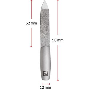 Produktbild für Nagelfeile Zwilling Saphir Premium, aus Edelstahl