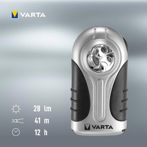 Produktbild für Taschenlampe Varta Silver Light, LED, mit Batterie