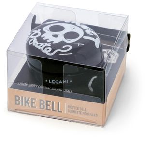 Produktbild für Fahrradklingel Legami DRI0017, Skull, schwarz