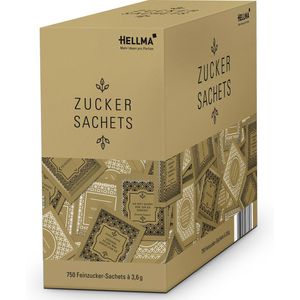 Zuckersticks Hellma Goldline, weißer Zucker