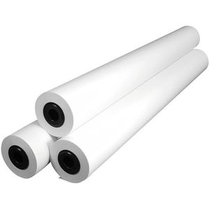Produktbild für Plotterpapier Igepa 1372 mm x 30 m, weiß matt