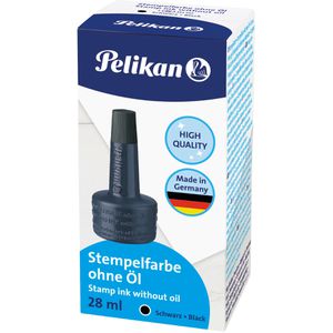 Produktbild für Stempelfarbe Pelikan 351197, wasserbasiert, schwarz