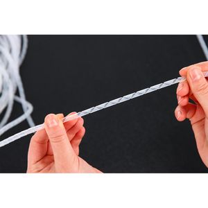 Produktbild für Kabelschlauch myWall KTS 08 L, transparent