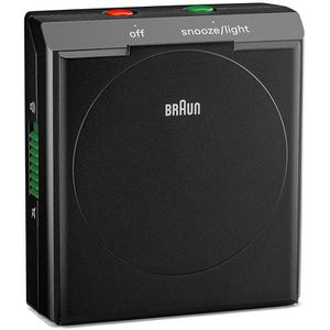 Produktbild für Wecker Braun BC05B schwarz, analog