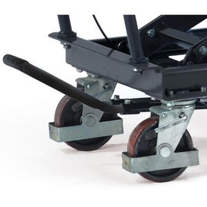 Produktbild für Hubtisch Fetra 6837, fahrbar
