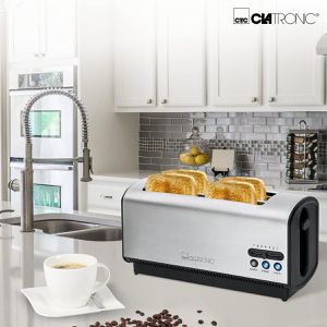 Produktbild für Toaster Clatronic TA 3687, mit 7 Röststufen &amp; Auftaufunktion