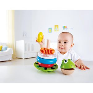Produktbild für Motorikspielzeug Hape E0457, Stapel Frosch