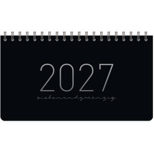 Produktbild für Tischkalender Häfft 11352-0 Black Edition, Wochenkalender quer