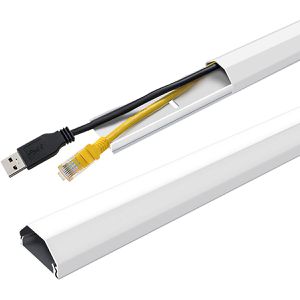 Produktbild für Kabelkanal LogiLink KAB0114, weiß