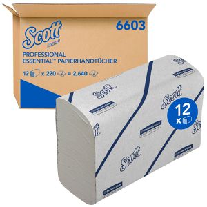 Papierhandtücher Scott 6603, 2-lagig