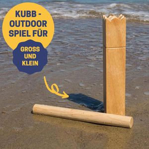 Produktbild für Wikinger-Schach Best-Sporting Nordmann-Spiel, aus Kiefernholz