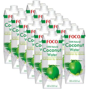 Produktbild für Kokoswasser FOCO ohne Zuckerzusatz
