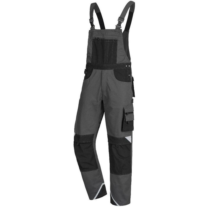 Arbeitshose Latzhose Arbeitsjacke Arbeitsshorts Hose Berufskleidung Grau G.44-64