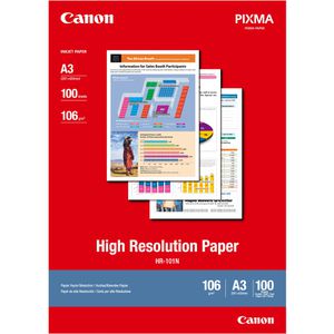 Inkjet-Papier Canon HR-101N High Resolution, A3