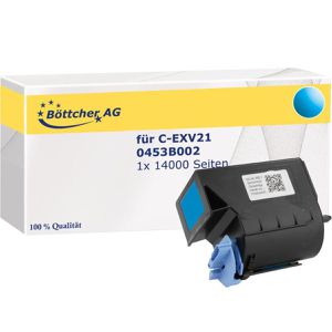 Produktbild für Toner Böttcher-AG für Canon C-EXV21, 0453B002